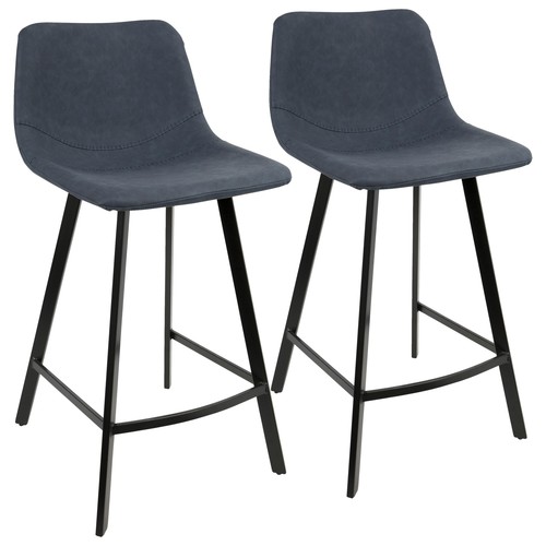 Outlaw 26" Fixed-height Counter Stool - Set Of 2